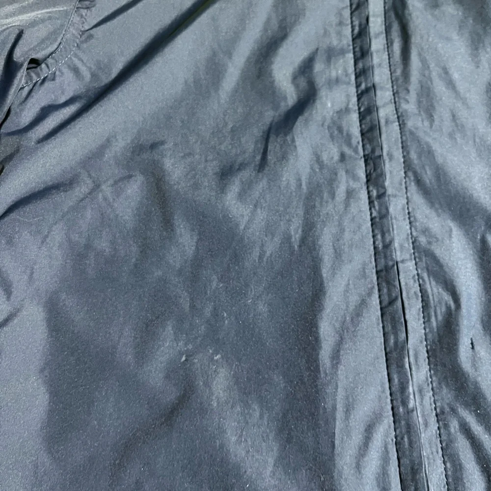 GYMBOREE YOUTH WINDBREAKER ZIP FRONT JACKET W/HOOD LIGHTWEIGHT‎ NAVY/LIME M 7-8